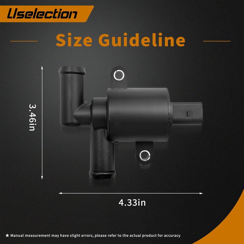 Uselection 4H0121671D Heater Control Solenoid Valve and Plug Kit with Connector Fit for Volkswagen Golf Atlas Jetta Tiguan GTI for Audi A3 A4 A5 A6 A7 A8 Q3 Q5 Q7 Q8 S3 S6 S7 S8 RS7 TT HVAC 4H0121671B - Image 3
